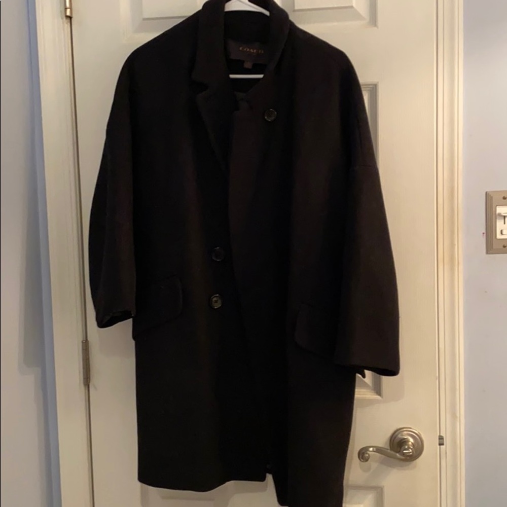 Coach long pea coat